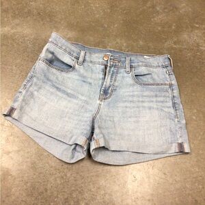 Old navy blue Jean shorts